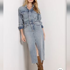 Pistola Amira Midi Dress In Newport